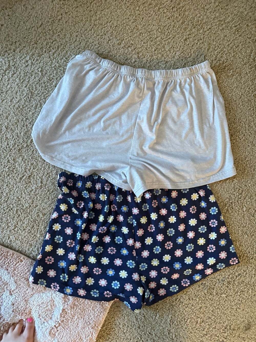 Life is Good Sleep Lounge Shorts Size L Set of 2 - Picture 4 of 13